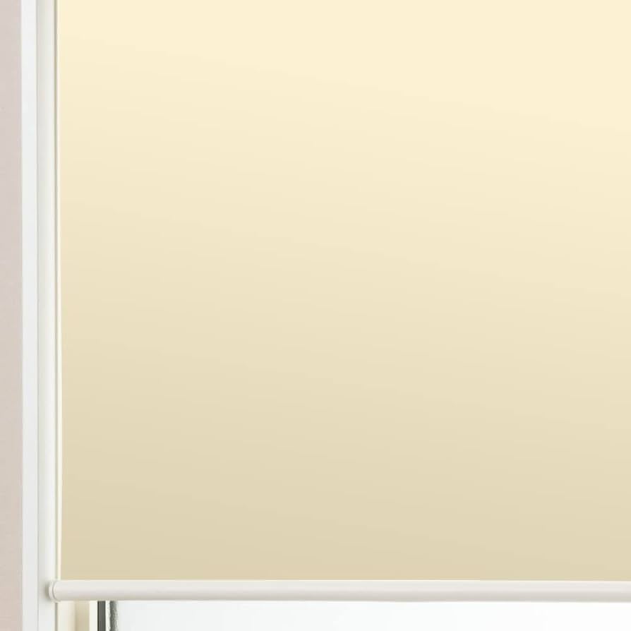 Amazon｜ロールスクリーン 防炎 □アイボリー ▽幅78cm ▽丈